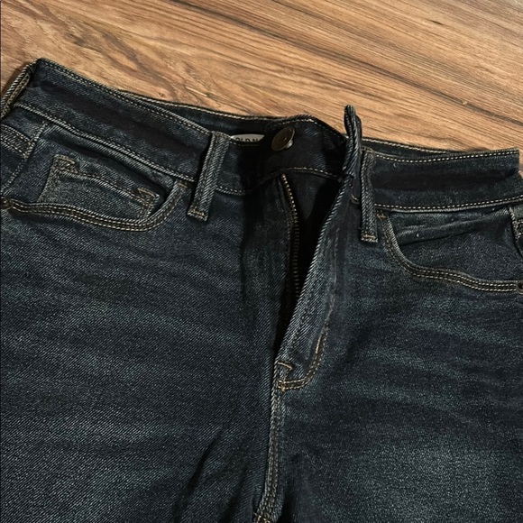 Women's Distressed Black Jeans - Picture 5 of 6